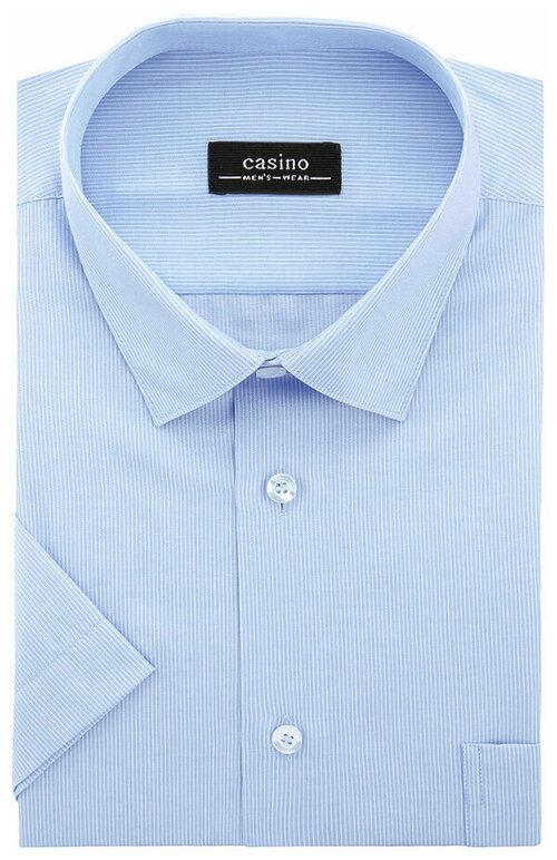 Рубашка Casino, размер 174-184/39, голубой