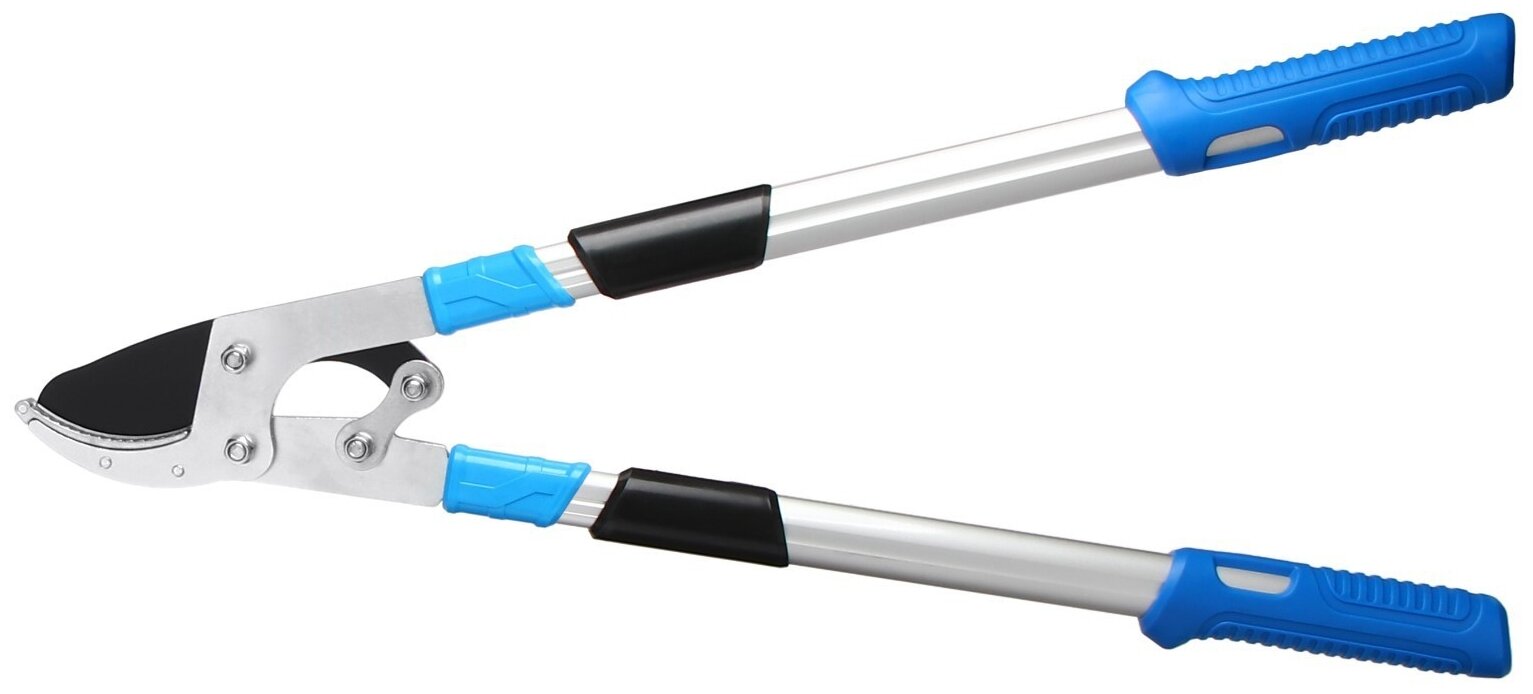 Сучкорез профессиональный, 27.5−40.5" (70.5−103 см), телескопический, с пластиковыми ручками