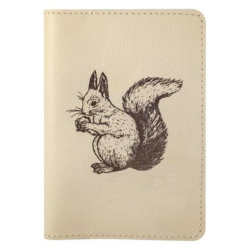 Обложка для паспорта BEREGY, бежевый