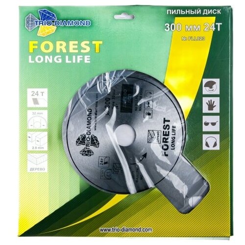 Диск Пильный TRIO-DIAMOND Forest Long Life 300*24Т*32/30мм