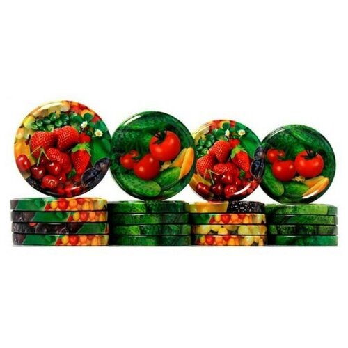 Винтовые крышки для консервирования Твист офф 82мм 20 шт Крышка для банок винтовая 82см 20штук 330₽