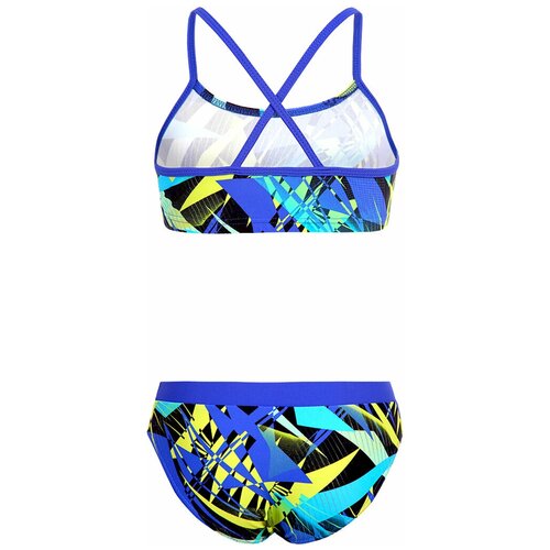 фото Купальник aliera, размер 140, желтый, голубой