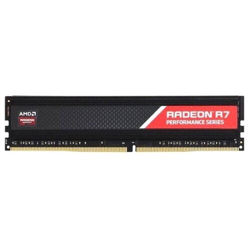 Модуль памяти AMD Radeon DDR4 8Gb 2666Mhz Long DIMM 1.2V Heat Shield RGB (R7S48G2606U2S-RGB)