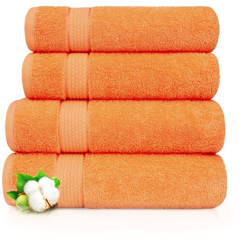 Ali Amin Набор из 4 полотенец Marakesh цвет: белый (50х80 см - 2 шт,70х130 см - 2 шт)