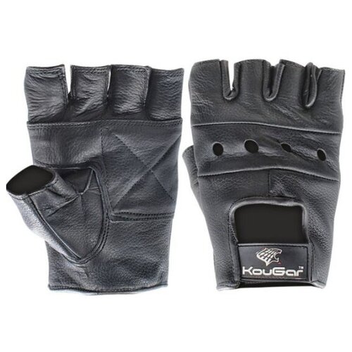 Перчатки атлетические KOUGAR SPORT KO329-L, р. L (кожа)