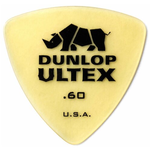 медиаторы толщина 2 мм 6 шт dunlop big stubby 475p200 6pack Медиаторы, толщина 0.6 мм, 6 шт. Dunlop Ultex Triangle 426P060 6Pack