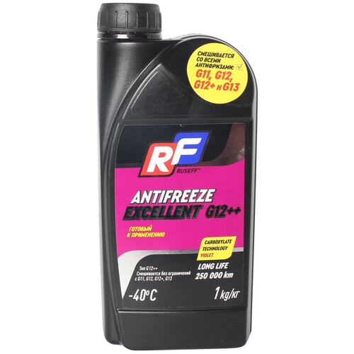 Антифриз Antifreeze Excellent G12++ 1кг RUSEFF арт. 17361N