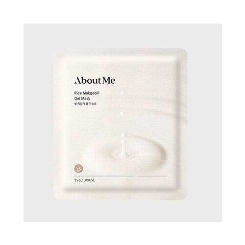 About Me Гидрогелевая маска с уникальным экстрактом Рисового вина Rice Makgeolli Gel Mask 25гр 1шт