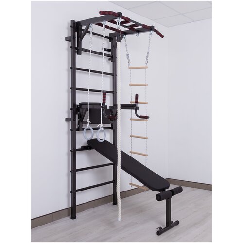 Шведская стенка Sportova OZ-7. Нагрузка 250 кг, цвет Антик серебро