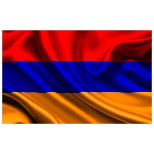 Флаг Армении большой (140 см х 90 см)