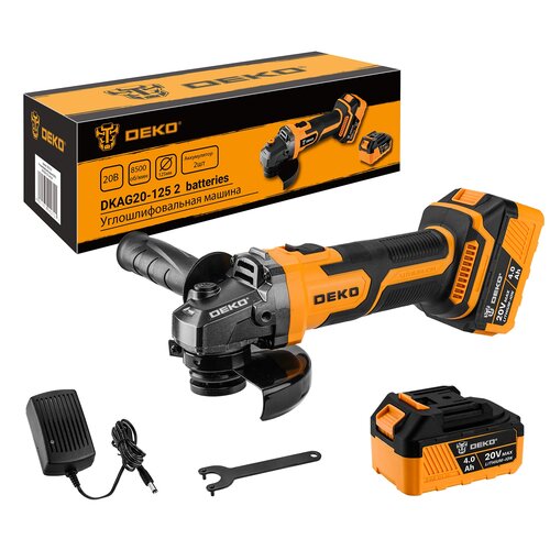 Углошлифовальная машина DEKO DKAG20-125 2х40 Ач 630000₽
