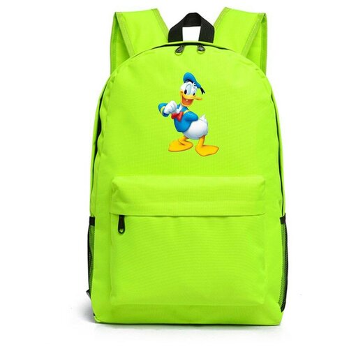 Рюкзак Дональд Дак (Mickey Mouse) зеленый №5 рюкзак дональд дак mickey mouse синий 5
