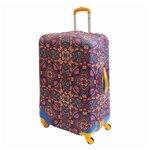 Чехол для чемодана L Best Bags Ч-1273570 цветной-CALEIDO-Калейдоскоп - изображение