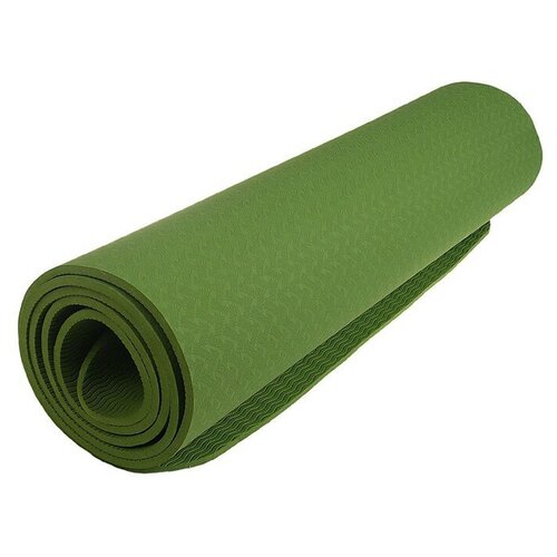 Коврик для йоги 183x61x0.6 см 355117 Зеленый