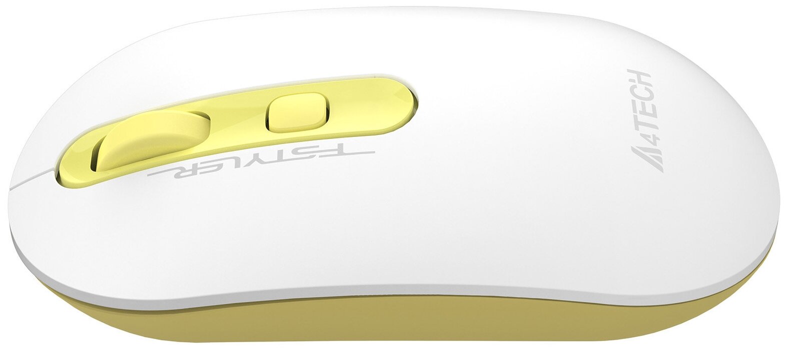 Мышь A4Tech FG20 Daisy белыйжелтый