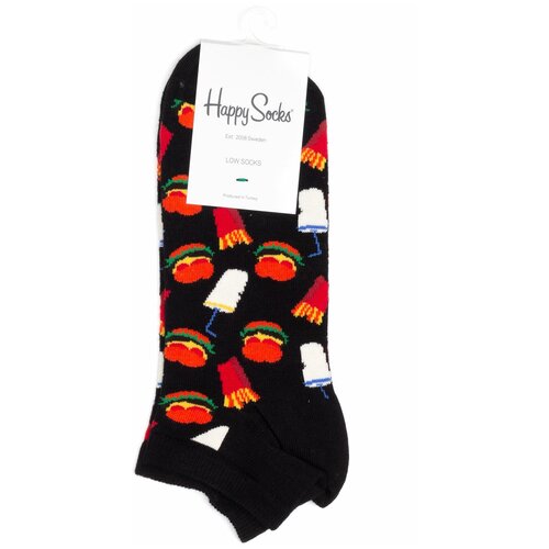 носки happy socks ribbed embroidery yolo reyol01 36 40 Носки Happy Socks, размер 36-40, мультиколор