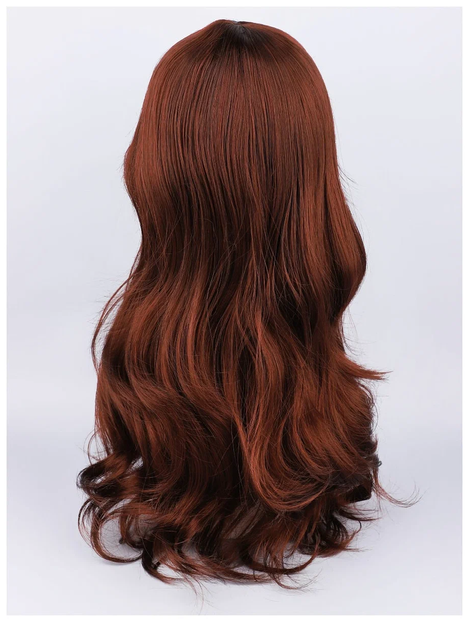 Карнавальный парик NewStar , длина 50 см, цвет Темно-Рыжий
