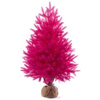 Ель искусственная Царь елка Сапфир, розовая, 80 см