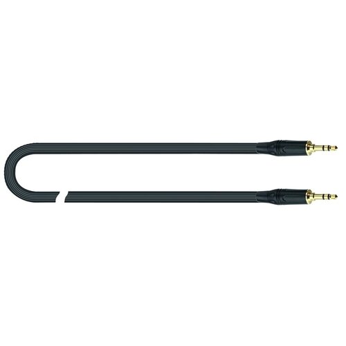 Компонентный кабель серии Just, 3 м, металлические разъёмы 2 x Mini Jack Male Stereo (3,5 mm) - QUIK LOK JUST J35J35 3 кабель ningbo mini jack 3 5 mm 2 x rca jaac010 3 м черный