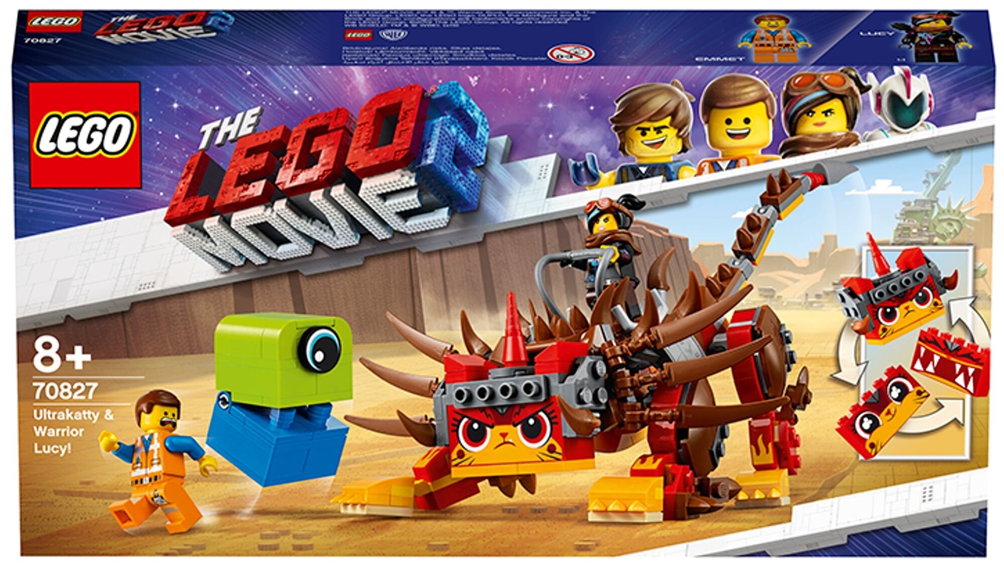 LEGO The LEGO Movie 70831 Спасательная ракета Эммета, 706 дет.