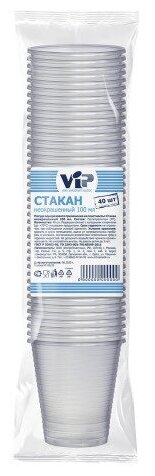 40ШТ стакан VIP одноразовый НЕ