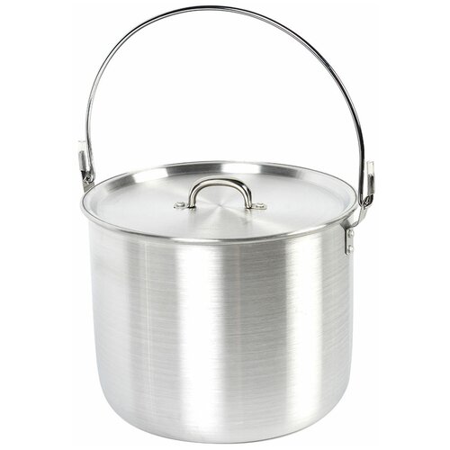 кастрюля acecamp котелок серебристый алюминий 4л Котелок AceCamp Aluminum Tribal Pot M, серебристый