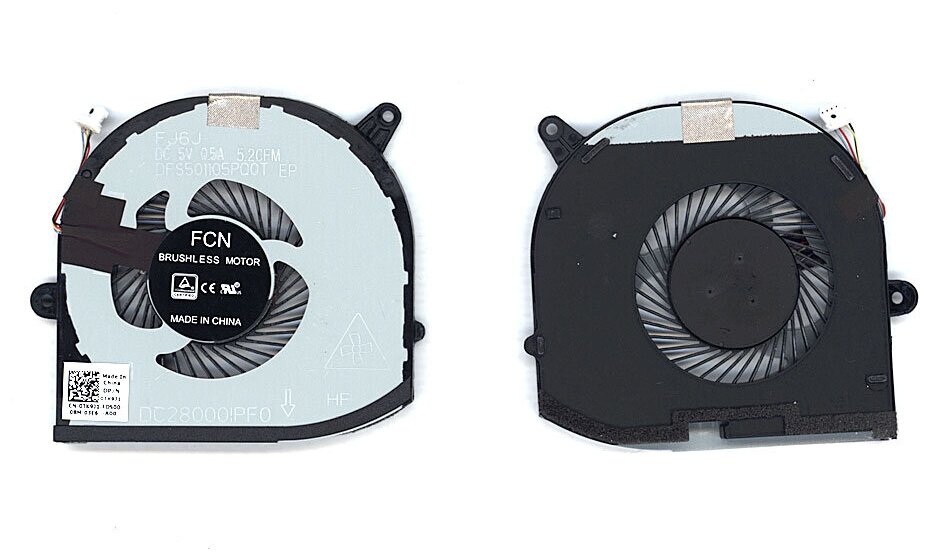 Вентилятор (кулер) для ноутбука Dell XPS 15 9570 Precision 5530 M5530 GPU