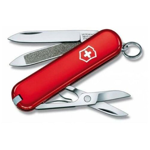 Нож перочинный Victorinox Classic (0.6203-033) 58мм 7функций красный подар. коробка