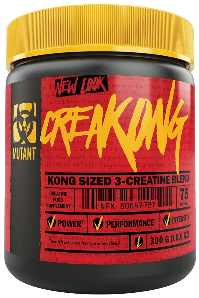 Креатин для спортсменов Mutant Creakong 10,6 oz (300g)