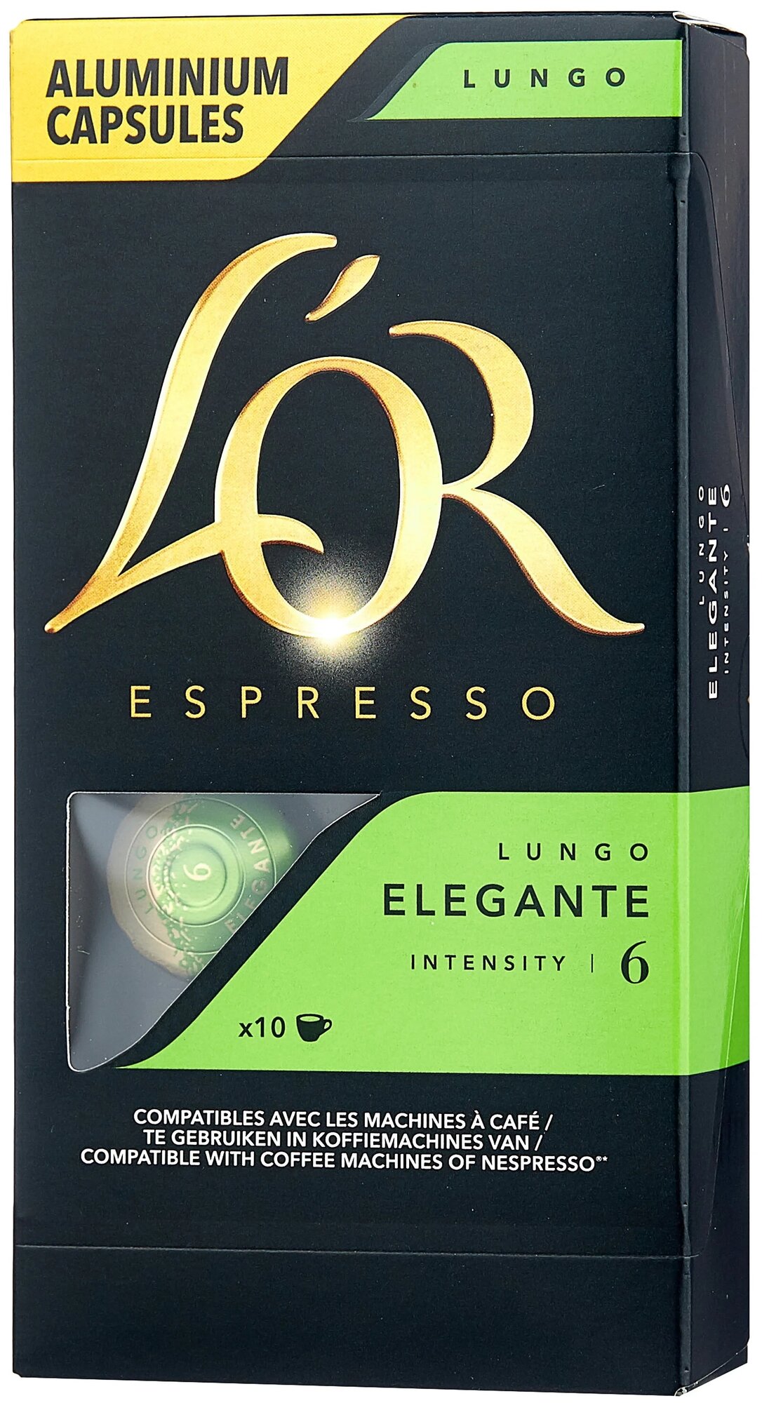 Набор кофе в капсулах L’OR Espresso Lungo Elegante 10 упаковок *10 порций - фотография № 9