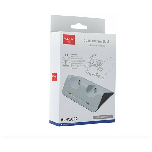 Зарядная станция для DualSense (PS5) (Aolion AL-P5002) зарядная станция для dualsense ps5 aolion al p5002