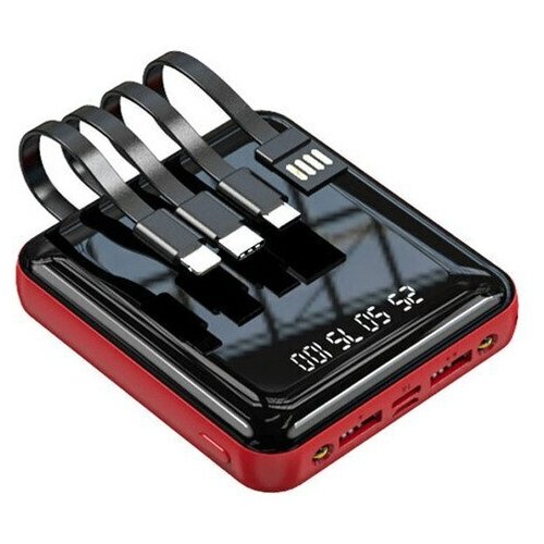 Power bank со встроенным кабелемВнешний аккумулятор 72000₽