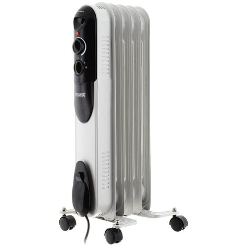 Масляный радиатор РЕСАНТА ОМПТ- 5Н 1000Вт белый 6732 468000₽