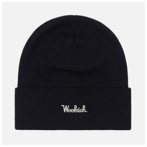 Шапка Woolrich Cotton Wool чёрный , Размер L