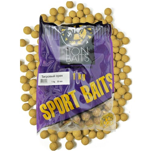 lion baits spod mix fruit фрукты 5 кг LION BAITS Бойлы SPORT BAITS 20 мм. Tiger Nut (Тигровый орех)