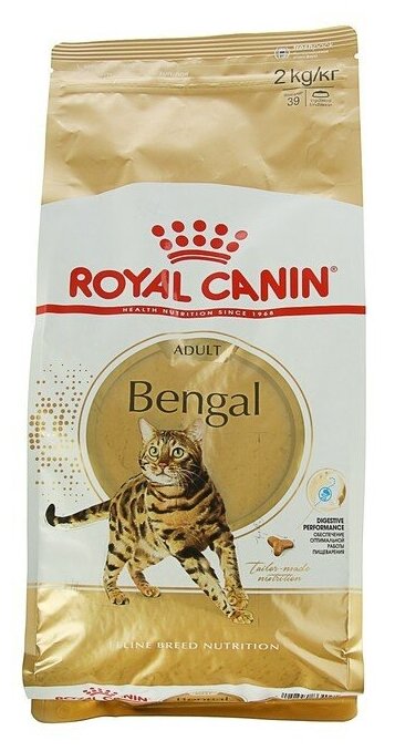 Сухой корм для кошек Royal Canin Бенгальская, для здоровья кожи и блеска шерсти 2 кг - фотография № 3