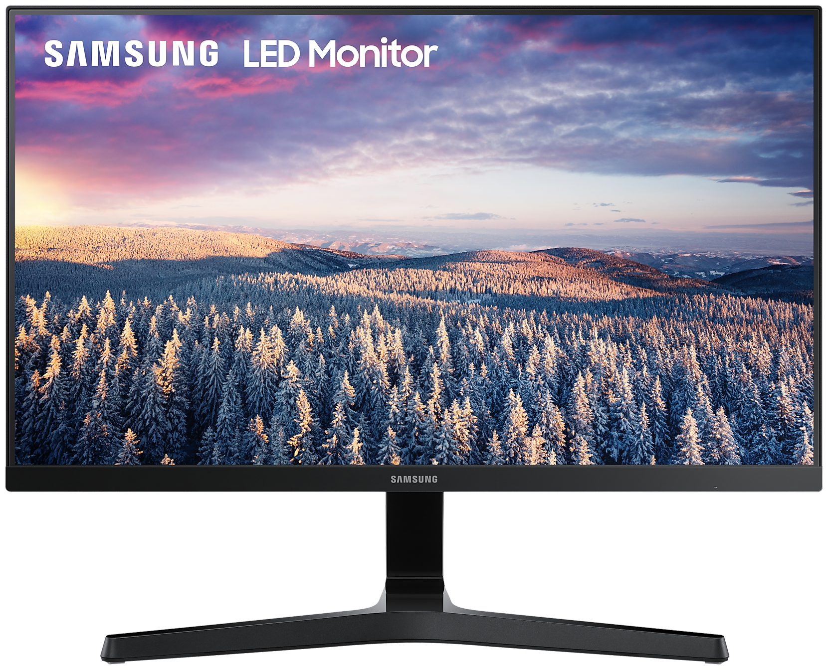 23.8" Монитор Samsung S24R356FHI, 1920x1080, 75 Гц, *VA, черный