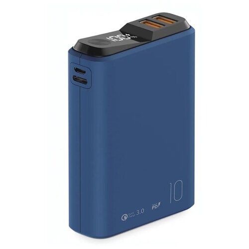 Внешний аккумулятор Olmio QS-10 20W 10000 mAh темно-синий 180300₽