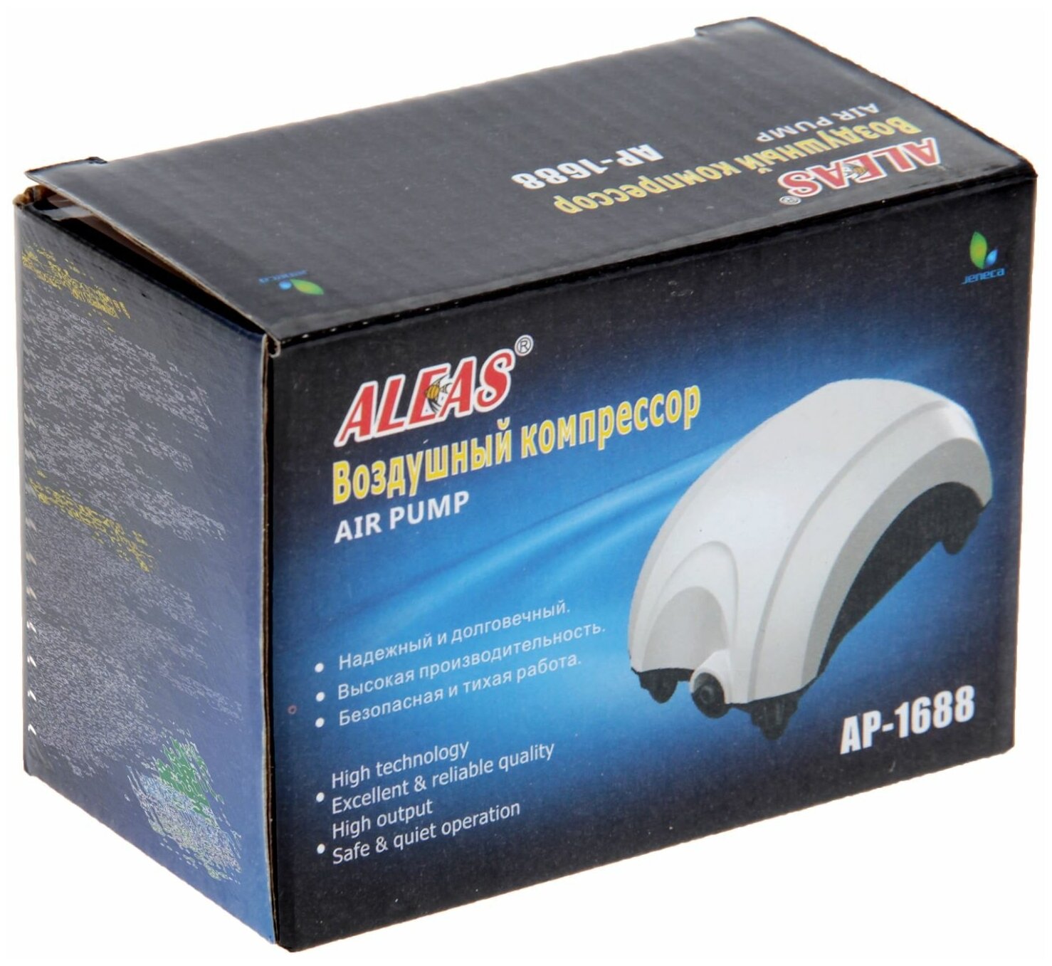 ALEAS Компрессор одноканальный ALEAS AP-1688 mini, 1,6 л/м — фото 1