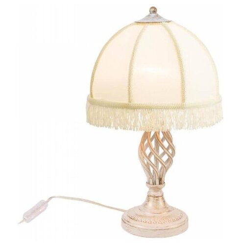 Настольный светильник Citilux Базель CL407801 бежевый белый,золотистый