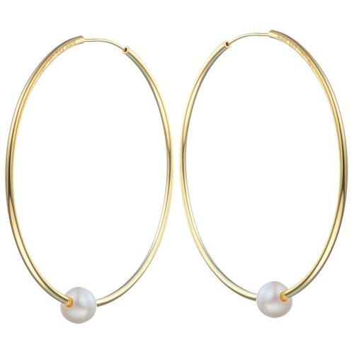 Серьги серебро, 925 проба, жемчуг