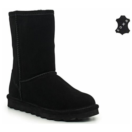 Женские угги Bearpaw Elle Short 1962W-Black черные (40)