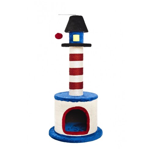 Когтеточка-домик Ferribiella Tiragraffi Faro Мур-моряк, 33859, 44 х 44 х 98 см