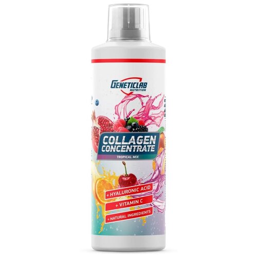GeneticLab Collagen Support 500 мл (Тропический микс)