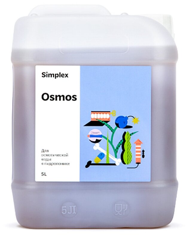 Добавка для роста SIMPLEX Osmos, 5 л - фотография № 1