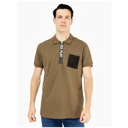 фото Поло с застежкой на молнии ice play ru 52 / eu 50 / l