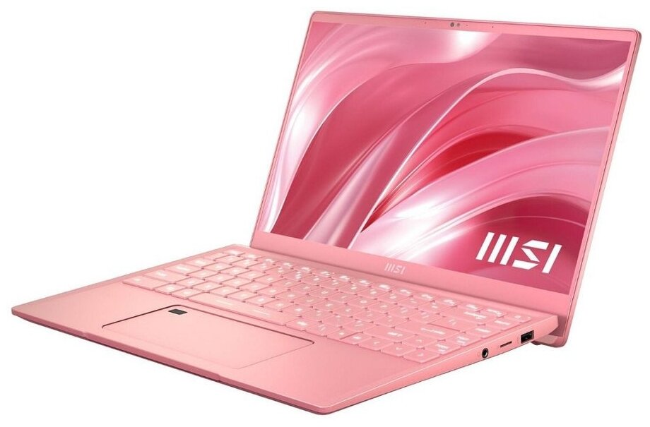 Ноутбук MSI Prestige 14 A11SB-639RU Intel Core i7 1185G7 30 GHz - 48 GHz 16384 Mb 14 Full HD 1920x1080 512 Gb SSD DVD нет nVidia GeForce MX450 2048 Mb Windows 10 Home розовый 9S7-14C413-639