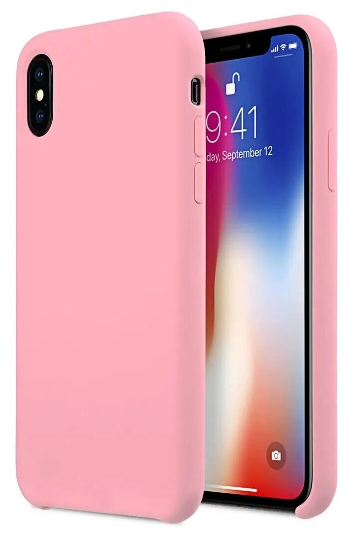 Силиконовый чехол накладка Melkco Aqua Silicone Case для Apple iPhone X/XS