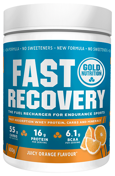 Посттренировочный комплекс Gold Nutrition Fast Recovery Апельсин, 8 порций (600 г)