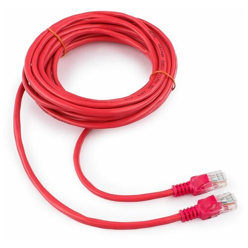 Сетевой кабель Gembird Cablexpert UTP cat.5e 5m Pink PP12-5M/RO